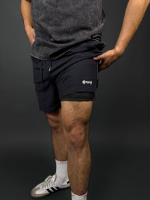  Elite lifting shorts-Black
