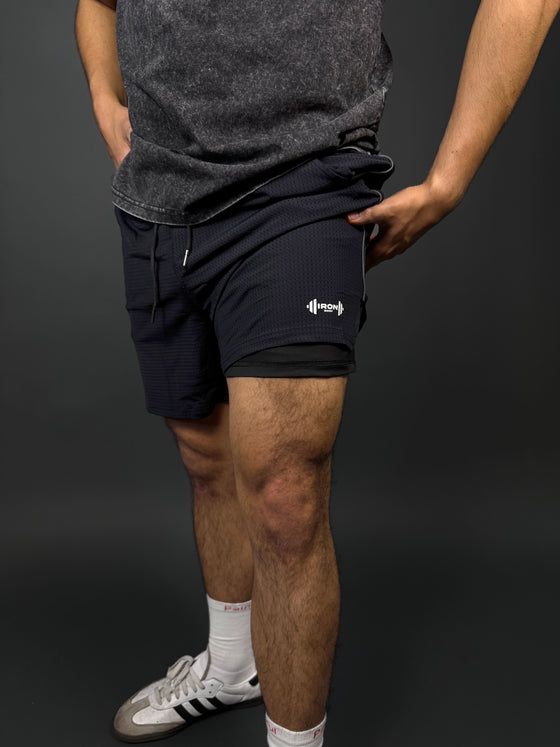 Elite lifting shorts-Black