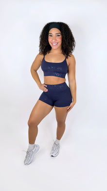  Made for it metallic Bra-Navy