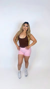Next level halter Top-Chocolate