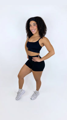  Made for it metallic Shorts -Black