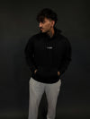 Rest day oversized fleece hoodie