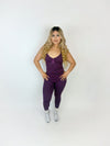 Stretch it out leggings-Purple