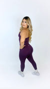Stretch it out leggings-Purple