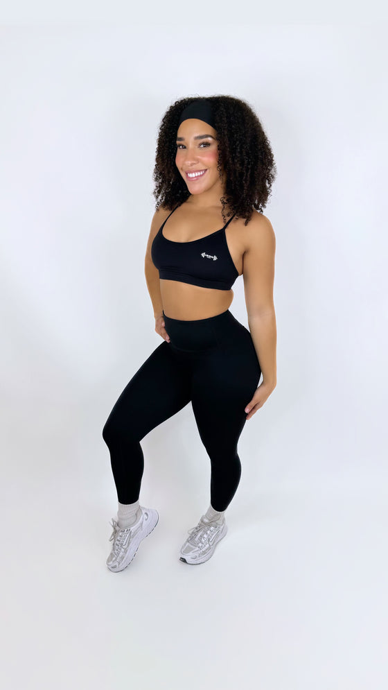 All the Gains leggings-Black