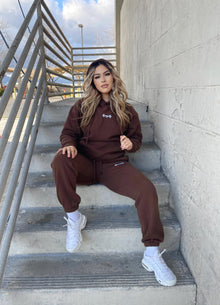  Rest day oversized fleece hoodie